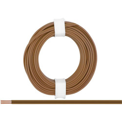 Donau 218-88 Strand 2x0.14 mm² Plastic Insulated Brown 5m