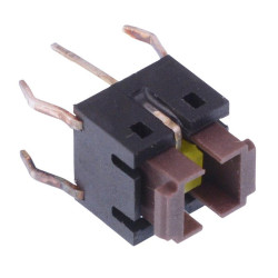 TLL62AWV White LED 6x6mm Through Hole PCB Tactile Switch 160gf SPST