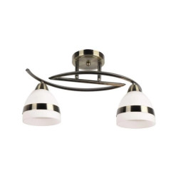 Lampa sufitowa COLAR, szklane klosze na E14 do jadalni nad stół K-JSL-6572/2 AB Kaja Lighting