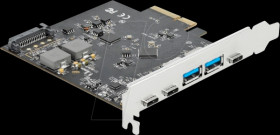 89074 PCIe x4 &gt; 3x External USB 3.1 C, 2x USB 3.1 A