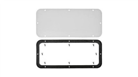 Płyta Czołowa Pełna Wsa Typu F, Wycięcie W500 D115mm