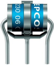 3 electrode arrester, radial, 230 V, 20 kA, ceramic, B88069X8750B502