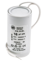 Kondensator foliowy 16μF 450V ac Ducati Energia Polipropylenowe Wtykowe ±5