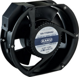 AC axial fan, 230 V, 173 x 173 x 51 mm, 323 m³/h, 56 dB, ball bearing, KAKU KA1725HA2BMT/MG
