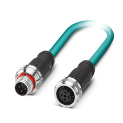 Kabel Ethernet Cat5 długość 2m Z zakończeniem Phoenix Contact Poliuretan