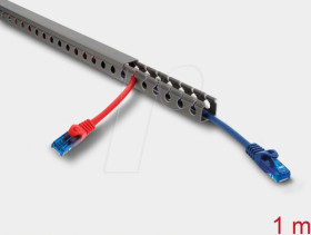 22026 Wiring Duct 20 x 20 mm - length 1 m grey