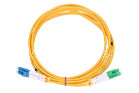 Patchcord Jednomodowy, Duplex, 9/125um, G657A, 2m Extralink LC/UPC-LC/APC