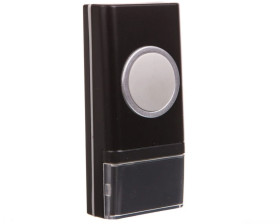 Gong do dzwonków z serii OPERA IP44 czarny OR-DB-YK-117PD
