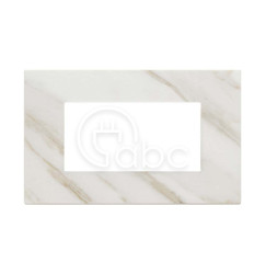 Ramka ozdobna 4M kamionka marmurowa biała Calacatta, 22654.51