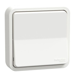 Włącznik światła, 1-przyciskowy, IP55, Schneider Electric