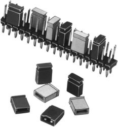 W & P Products 266-201-10-00 266-201-10-00 Zworka ze złączem żeńskim Wymiary siatki: 1.27 mm Ilość pinów w rzędzie:2 Zaw