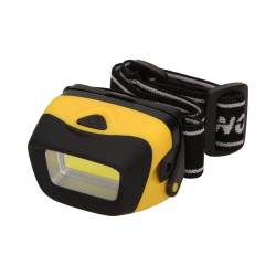 Latarka czołowa LED COB 3W. 170lm. 3 x AAA. ruchoma głowica OR-LT-1515