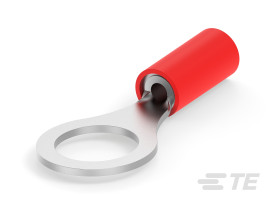 Zacisk oczkowy Ø , M8 (5/16) izolowany Zielony TE Connectivity