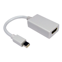TruConnect 16-1733 15cm Mini Display Port M HDMI F White Adaptor