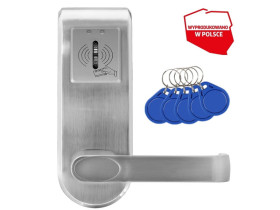 Szyld z kontrolą dostępu "EURA" ELH-62B9/SILVER z czytnikiem RFID uniwersalny rozstaw śrub WE1A7003 EURA-TECH