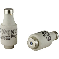 REV 0515105555 DIAZED Fuse 20A 500V DII Size 5-Pack