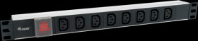 333310 19" socket outlet, 1U, 8-port