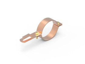 Uchwyt odgromowy fi 100mm mocowanie do rury spustowej 64.10 CU /96401003/