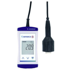 Senseca 486767 ECO 410-MAX Oxygen Detector, 0-100% Range, External Sensor