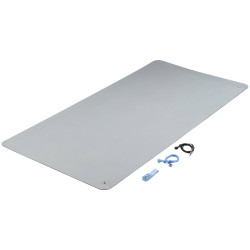 TRU COMPONENTS TC-12356308 ESD mat set Grey Antistatic 1190 x 590 x 2 mm
