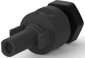 DC/AC converter plug, 2.5 mm², 1 kV, socket, 1-1971920-1