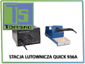 Quick 936A Stacja lutownicza analogowa 50W/24V
