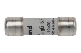 Wkładka bezpiecznikowa cylindryczna 10x38mm 6A gL 500V HPC 013306