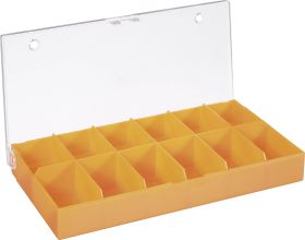 Hüfner Dübel Skrzynka (D x S x W) 194 x 101 x 31 mm Ilość przegród: 12 stały podział Content 1 szt.