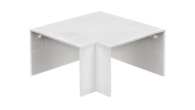 Narożnik Do Kanałów Kablowych Płaski Ap 60X40 Biały Ecap6040b