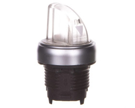 Napęd przełącznika 2 położeniowy biały z podświetleniem z samopowrotem LPCSL1218