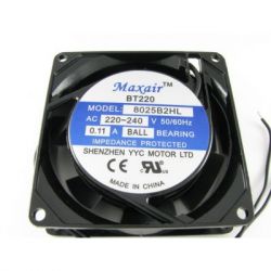 Wentylator 80x80x25 kulka