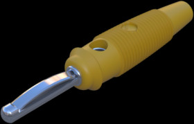 4 mm plug, screw connection, 1.5 mm², CAT O, yellow, 930058103