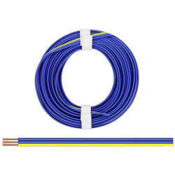 Donau 325-223 Strand Blue/Yellow 3x0.25mm&#xB2; 5m for Electronics