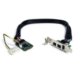 StarTech.com MPEX1394B3 StarTech.com 3 Port 2b 1a 1394 Mini PCI Express