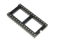 DIL28P Podstawka precyzyjna - raster 2.54 mm 28pin