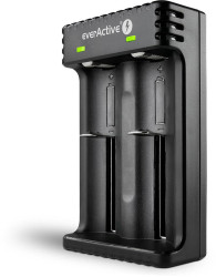 Ładowarka do akumulatorków cylindrycznych Li-ion everActive LC-200