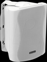 11036715 Passive 2-way speaker pair with bracket, 40 W, white