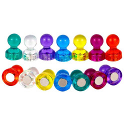 MAGNES BIUROWY 11mm DO TABLIC (kpl=7szt)