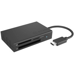 ICY BOX IB-CR401-C3 External memory card reader USB C Anthracite