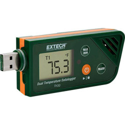 Extech TH30 Data Logger Temp Range -30 to +70°C PDF Output