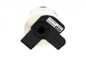 Taśma DK11209 do drukarki Brother QL 62mm x 29mm biała taśma czarny nadruk