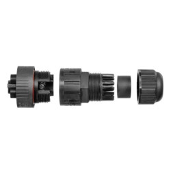 Gniazdo hermetyczne wodoszczelne (do wtyczki typ EM) typ WP4/HEM