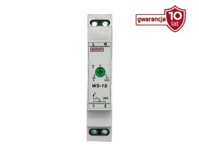 Automat schodowy 16A 1Z 20s - 10min 230V AC WS-1S