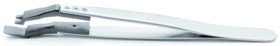ESD plastic tweezers, uninsulated, antimagnetic, polyetheretherketone, 130 mm, 2WFCPR@.SA.1