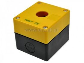 Obudowa przycisku x1 kaseta żółta YUMO