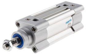 Siłownik pneumatyczny z tłoczyskiem skok: 40mm Festo Ø 40mm dwustronnego działania Action 161.9mm z amortyzacją