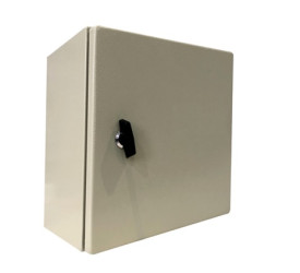 Szafka ścienna rozdzielcza 300 mm 400 mm 210mm Stal RS PRO, z drzwiami zwykłymi RAL 7032