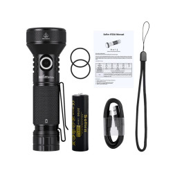 Latarka IF22A SOFIRN ręczna IPX8 PROFESSIONAL USB-C 2100lm + akumulator 21700 dalekosiężna