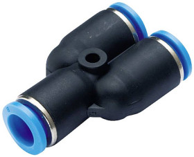 TRU COMPONENTS Złączka Y PY8 Średnica rury: 8 mm 1 szt.