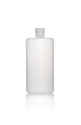 Butelka laboratoryjna 1L typ szyjki Wąska szyjka HDPE typ butelki Butelka do przechowywania